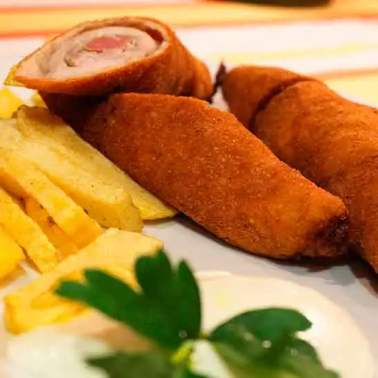 Receta de flamenquín con jamón