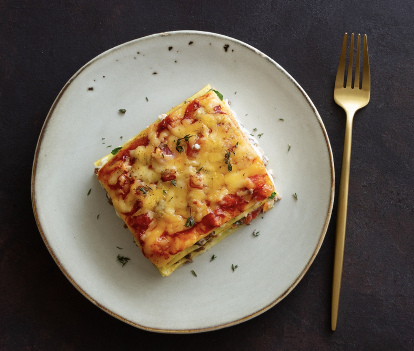 Receta de lasaña de jamón y queso